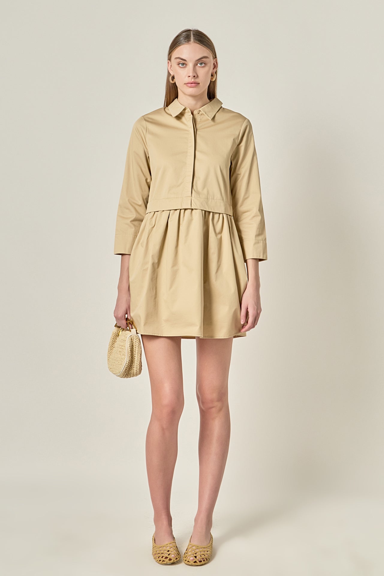 Mini Shirt Dress