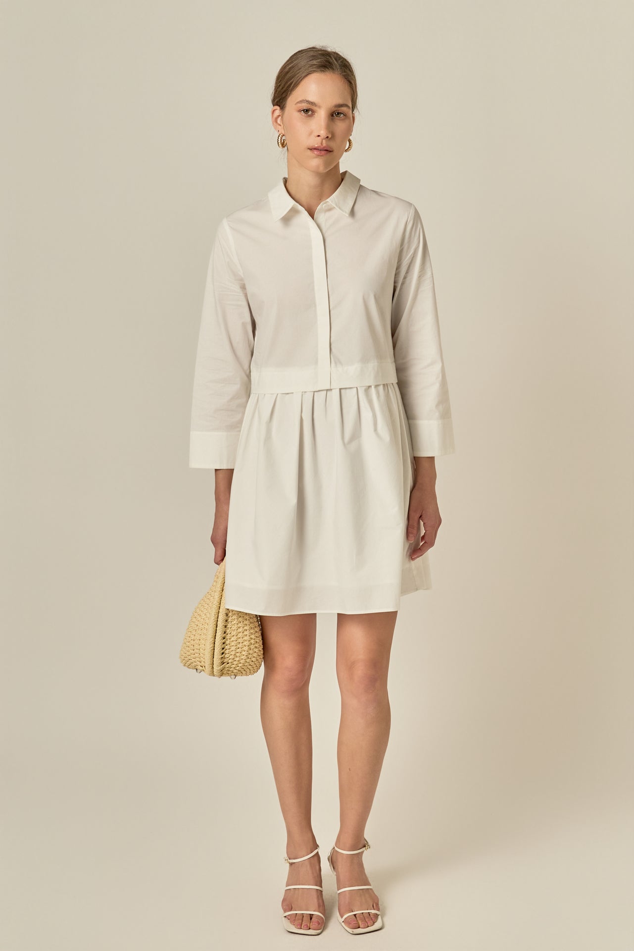 Mini Shirt Dress